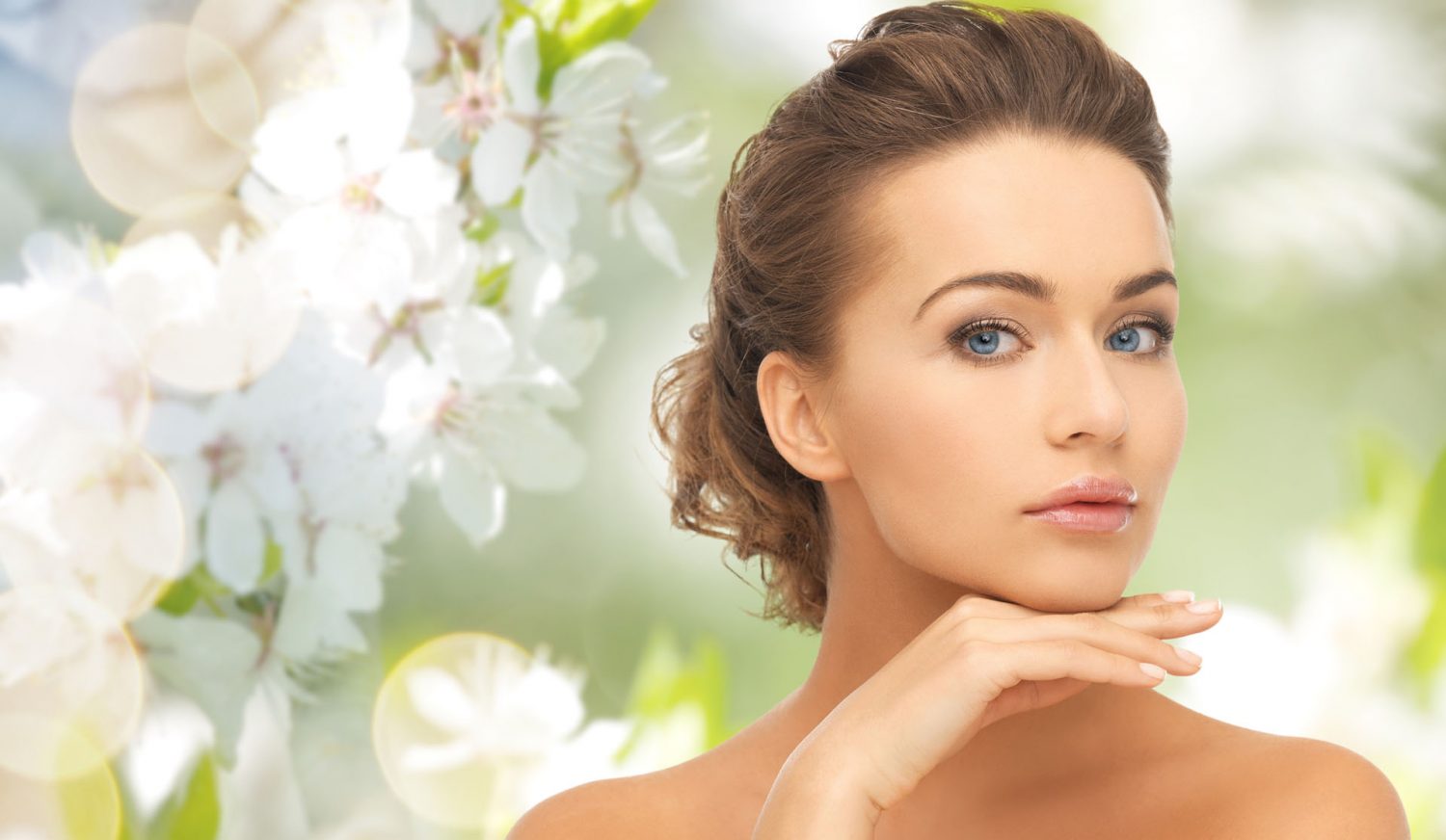 beauty, people, summer, spring and health concept - beautiful yo